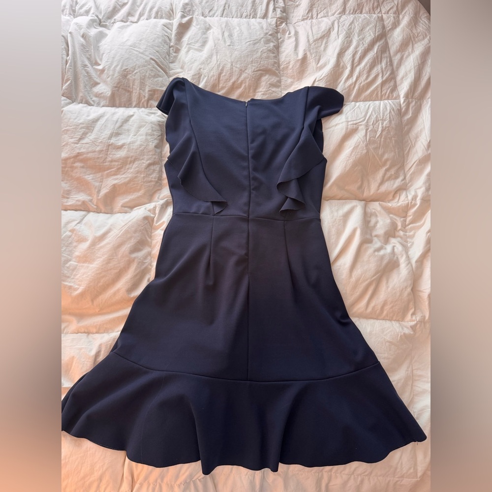 Altar'd State Asymmetrical Navy Dress - Picture 2 of 3
